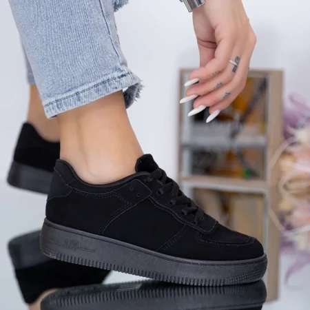 Pantofi Sport Dama XJ28 Negru » Reina.Ro