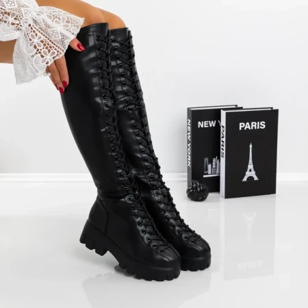 Cizme Dama MX362A Negru » Reina.Ro