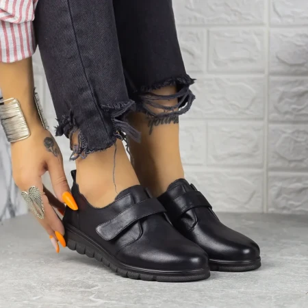 Pantofi Casual Dama 21074 Negru » Reina.Ro