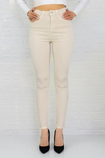 Blugi Dama M6680-41 Bej » Reina.Ro