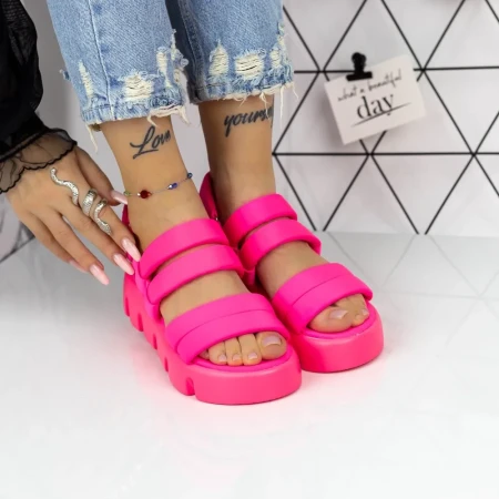 Sandale Dama 2HXS5 Fucsia » Reina.Ro