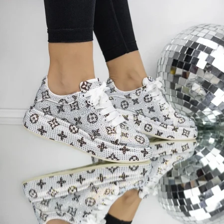 Pantofi Sport Dama 3WL201 Alb » Reina.Ro