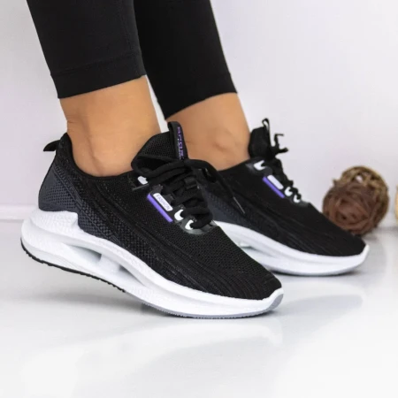 Pantofi Sport Dama 3YAN5 Negru » Reina.Ro