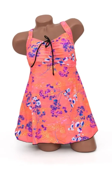 Costum de Baie Dama 2 Piese Y3088 Coral » Reina.RO
