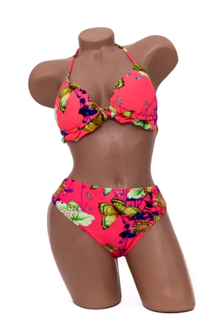 Costum de Baie Dama 3 Piese F88 Coral » Reina.Ro