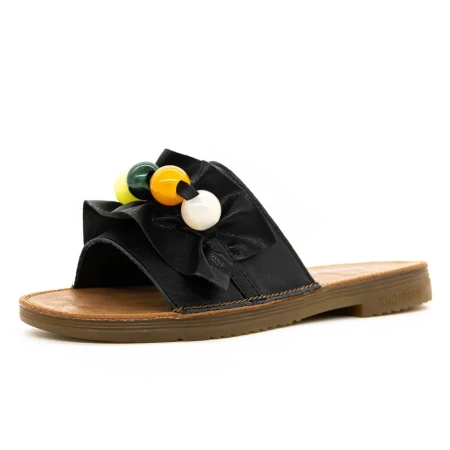 Papuci Dama 6209 Negru » Reina.Ro