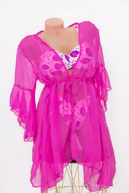 Rochie de Plaja 323 Fucsia » Reina.Ro