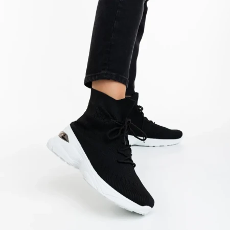 Sneakers Dama C5037 Negru | Festissimo » Reina.Ro