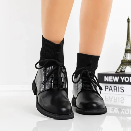 Ghete Dama B-320 Negru | Abloom » Reina.Ro