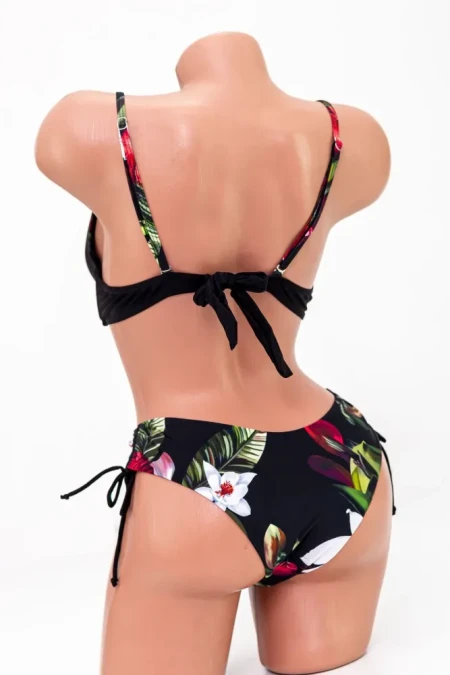 Costum de Baie Dama 2 Piese H08-2 Negru » Reina.Ro