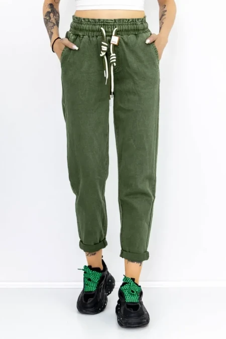 Blugi Dama SL970-5 Verde » Reina.Ro