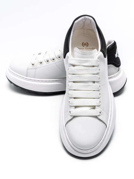 Pantofi Sport Barbati 8665 Alb » Reina.Ro