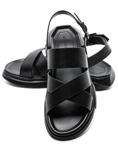 Sandale Barbati 9043-7 Negru » Reina.Ro